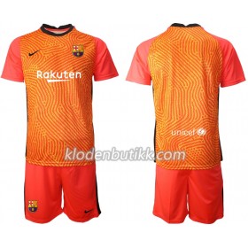 FC Barcelona Keeper Barn draktsett 2020-2021 M003 Kortermet (+ Korte bukser)